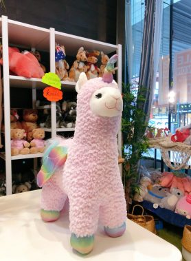 GUND NWT PINK LLAMACORN: SPARKLES PINK WITH WINGS PLUSH TOY 40CM