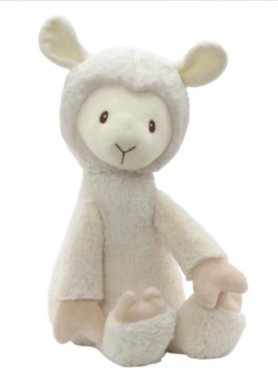 GUND NWT WHITE BABY TOOTHPICK: LLAMA LARGE PLUSH TOY 40CM