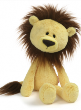 GUND NWT YELLOW TOOTHPICK: ZANE LION LARGE PLUSH TOY 40CM